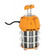 100 Watt LED Hi-Lumen temporary Hi-Bay Caged lamp; 5000K; Integrated Cord / Plug & Hook; 120 Volt (27|S38946)