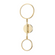 Saturn Wall Sconce (57|4102-AGB)