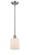 Cobbleskill - 1 Light - 5 inch - Brushed Satin Nickel - Mini Pendant (3442|516-1S-SN-G111-LED)