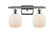 Belfast - 2 Light - 16 inch - Polished Chrome - Bath Vanity Light (3442|516-2W-PC-G101-LED)