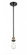 Bare Bulb - 1 Light - 5 inch - Black Antique Brass - Mini Pendant (3442|516-1S-BAB-LED)
