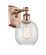 Belfast - 1 Light - 6 inch - Antique Copper - Sconce (3442|516-1W-AC-G105-LED)