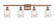 Caledonia - 4 Light - 35 inch - Antique Copper - Bath Vanity Light (3442|516-4W-AC-G259)