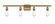 Bare Bulb - 4 Light - 36 inch - Brushed Brass - Bath Vanity Light (3442|516-4W-BB)