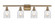 Caledonia - 4 Light - 35 inch - Brushed Brass - Bath Vanity Light (3442|516-4W-BB-G259)