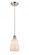 Ellery - 1 Light - 5 inch - Brushed Satin Nickel - Cord hung - Mini Pendant (3442|516-1P-SN-G391)