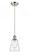 Ellery - 1 Light - 5 inch - Brushed Satin Nickel - Cord hung - Mini Pendant (3442|516-1P-SN-G392-LED)