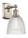 Castile - 1 Light - 6 inch - Brushed Satin Nickel - Sconce (3442|516-1W-SN-G382-LED)