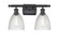 Castile - 2 Light - 16 inch - Matte Black - Bath Vanity Light (3442|516-2W-BK-G382-LED)