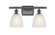 Castile - 2 Light - 16 inch - Oil Rubbed Bronze - Bath Vanity Light (3442|516-2W-OB-G381-LED)