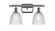 Castile - 2 Light - 16 inch - Polished Chrome - Bath Vanity Light (3442|516-2W-PC-G382)