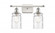 Candor - 2 Light - 15 inch - White Polished Chrome - Bath Vanity Light (3442|516-2W-WPC-G352-LED)