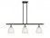 Castile - 3 Light - 36 inch - Black Antique Brass - Stem hung - Island Light (3442|516-3I-BAB-G381-LED)