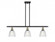 Castile - 3 Light - 36 inch - Black Antique Brass - Stem hung - Island Light (3442|516-3I-BAB-G382)