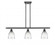 Brookfield - 3 Light - 36 inch - Matte Black - Stem hung - Island Light (3442|516-3I-BK-G442)