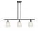 Castile - 3 Light - 36 inch - Oil Rubbed Bronze - Stem hung - Island Light (3442|516-3I-OB-G381-LED)