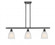 Brookfield - 3 Light - 36 inch - Oil Rubbed Bronze - Stem hung - Island Light (3442|516-3I-OB-G441)