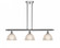 Arietta - 3 Light - 36 inch - Polished Chrome - Stem hung - Island Light (3442|516-3I-PC-G422)