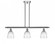 Brookfield - 3 Light - 36 inch - Polished Chrome - Stem hung - Island Light (3442|516-3I-PC-G442)