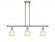 Brookfield - 3 Light - 36 inch - Polished Nickel - Stem hung - Island Light (3442|516-3I-PN-G441)