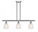 Brookfield - 3 Light - 36 inch - Brushed Satin Nickel - Stem hung - Island Light (3442|516-3I-SN-G441-LED)