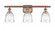 Brookfield - 3 Light - 26 inch - Antique Copper - Bath Vanity Light (3442|516-3W-AC-G442-LED)