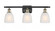 Brookfield - 3 Light - 26 inch - Black Antique Brass - Bath Vanity Light (3442|516-3W-BAB-G441-LED)