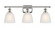 Castile - 3 Light - 26 inch - Polished Nickel - Bath Vanity Light (3442|516-3W-PN-G381-LED)