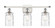 Candor - 3 Light - 25 inch - White Polished Chrome - Bath Vanity Light (3442|516-3W-WPC-G352)