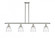 Brookfield - 4 Light - 48 inch - Polished Nickel - Stem hung - Island Light (3442|516-4I-PN-G442-LED)