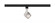 LED; 12 Watt Piston Track Head; Brushed Nickel; 24 deg. Beam Angle (81|TH498)