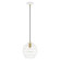 1 Lt White Pendant (108|41326-03)
