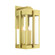 4 Lt Natural Brass Outdoor Wall Lantern (108|27716-08)