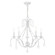 5 Lt Antique White Chandelier (108|40845-60)