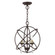 3 Lt Bronze Convertible Chandelier / Semi Flush (108|40904-07)