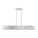 4 Lt Brushed Nickel Linear Chandelier (108|45767-91)