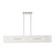 4 Lt Brushed Nickel Linear Chandelier (108|45957-91)