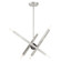 6 Lt Brushed Nickel Chandelier (108|46984-91)