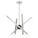 8 Lt Brushed Nickel Chandelier (108|46985-91)