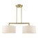 2 Lt Antique Brass Linear Chandelier (108|49292-01)