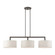 3 Lt English Bronze  Linear Chandelier (108|49293-92)