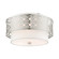 3 Lt Brushed Nickel Semi Flush (108|49863-91)
