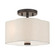 2 Lt English Bronze Semi Flush (108|58061-92)