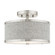 2 Lt Brushed Nickel Semi Flush (108|60421-91)