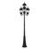 4 Lt Textured Black Outdoor Post Light (108|7557-14)