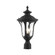 1 Lt Textured Black Outdoor Post Top Lantern (108|7848-14)