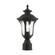 1 Lt Textured Black Outdoor Post Top Lantern (108|7855-14)