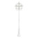 4 Lt Textured White Outdoor Post Light (108|7869-13)