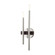 2 Lt Brushed Nickel Wall Sconce (108|15582-91)