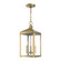 3 Lt Antique Brass Outdoor Pendant Lantern (108|20593-01)